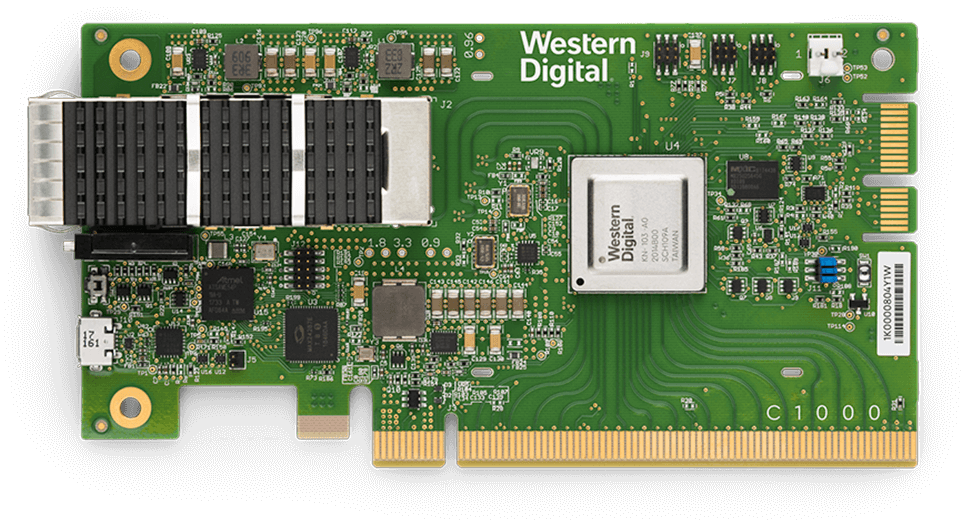 Western Digital RapidFlex – NVMeoF bridge controller powering several leading brands of EBOF systems